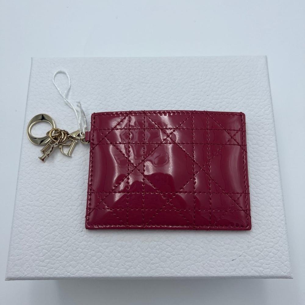 Christian Dior Lady Dior Card Holder